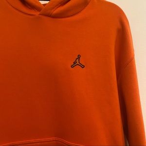 Mens Orange Jordan Pullover Hoodie Sz L 